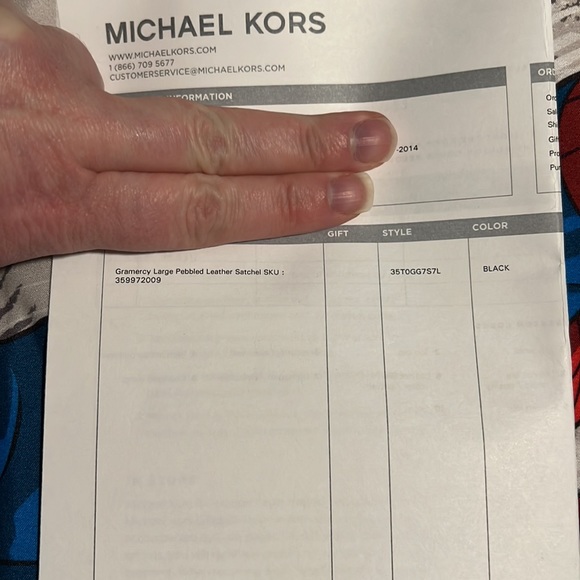 NWT Michael Kors LG Gramercy Satchel - Picture 8 of 10